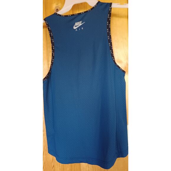 Nike Air Women's Tank Top Dri-Fit Teal Blue Size Small Sports Running Gym Tennis - Picture 4 of 6